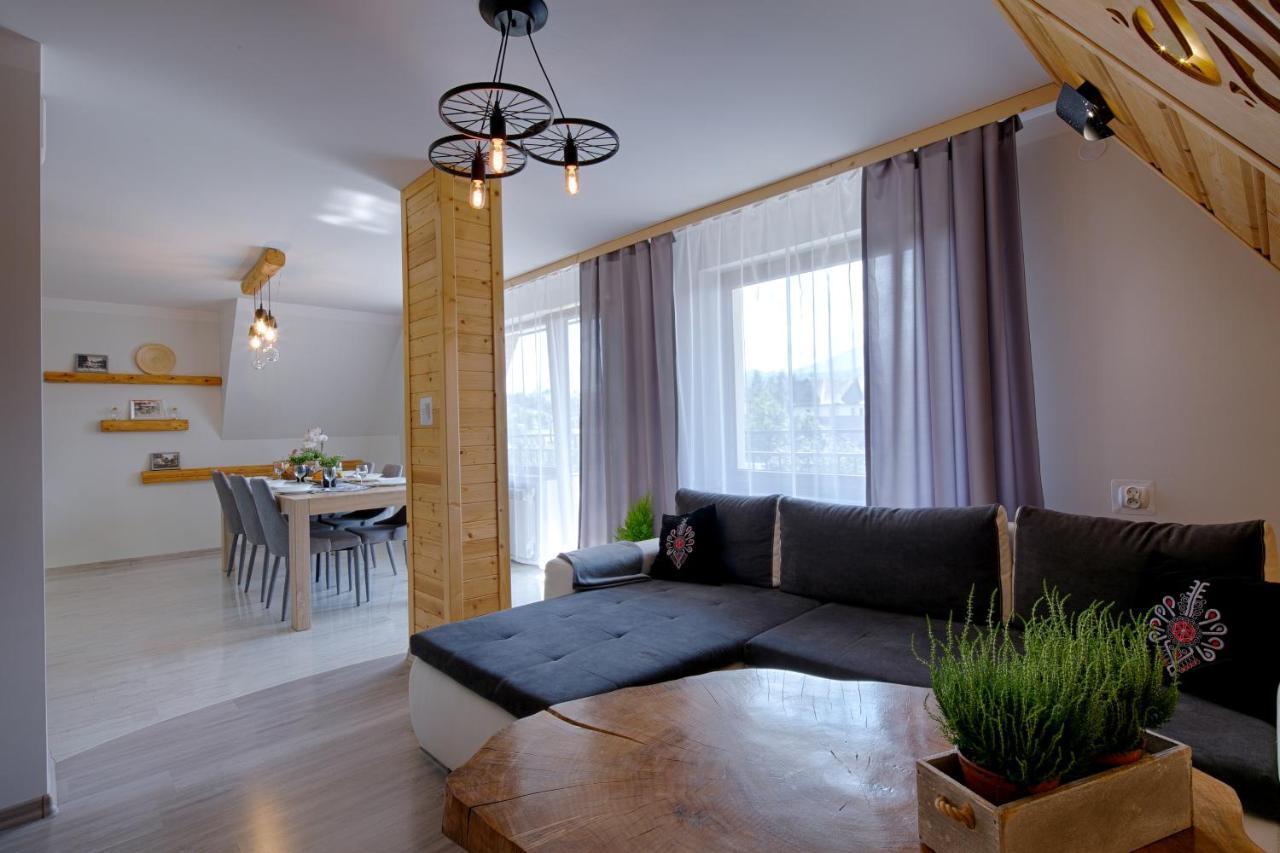 Apartament Goralska Ostoja Prywatne Wejscie Widok Na Tatry Zakopane Dış mekan fotoğraf